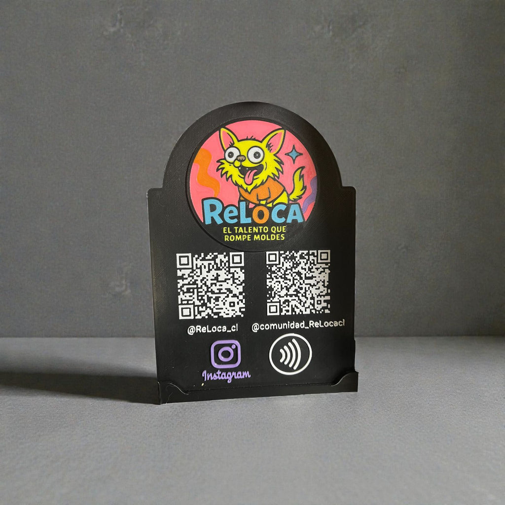 STAND NFC/QR PARA REDES SOCIALES